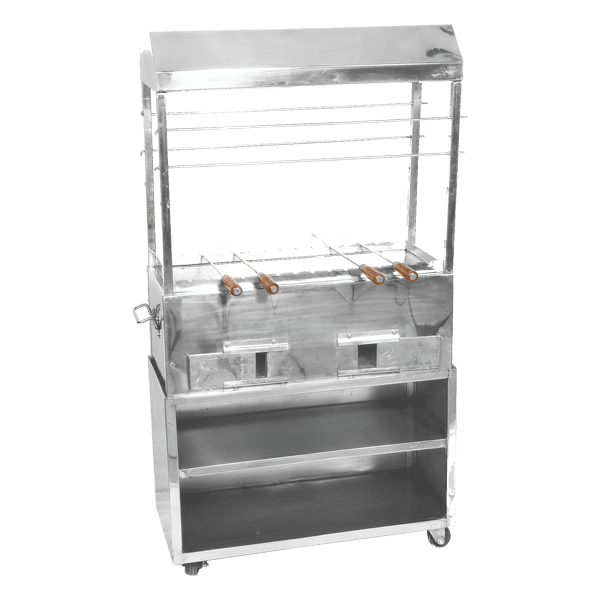 BBQ with Trolley & Hood